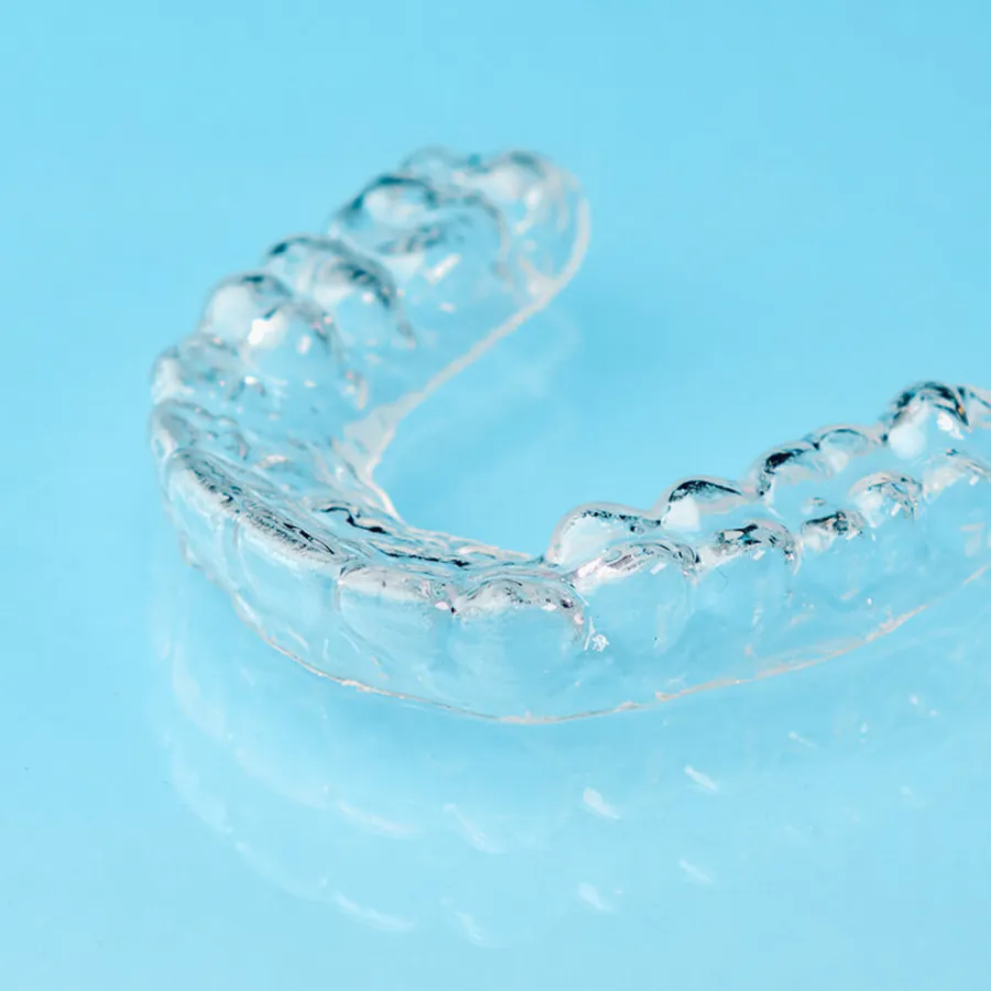 a woman with her mouth open